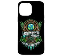 Earth Whispers Peace and Dreamers Listen Dreamcatcher Boho Carcasa para iPhone 13 Pro MAX