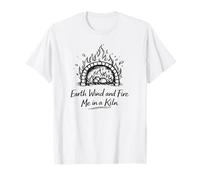 Earth Wind and Fire Funny Pottery Wheel Ceramics Camiseta
