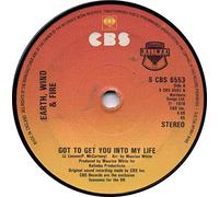 EARTH WIND AND FIRE - GOT TO GET YOU INTO MY LIFE 7 INCH (7" VINYL 45) UK CBS 1978