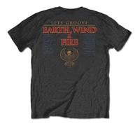 Rock Off Trade Camiseta Earth Wind & Fire - Let's Groove XL Gris Unisex