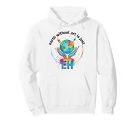 Earth Without Art Is Just Eh Artista Creativo coleccionista Stud Sudadera con Capucha