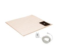 Earthing Bed Sheet, Grounding Sheet with 15ft Cord, Sábana de Tierra para Cama en Norma de la UE, alfombrilla de tierra conductora para un mejor sueño, recuperación de EMF, protección contra la