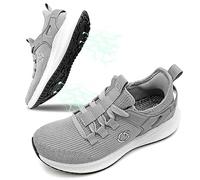 earthinglife Zapatos de tierra con parte superior de malla transpirable. Zapatos conductivos unisex de tierra, gris, 37 EU