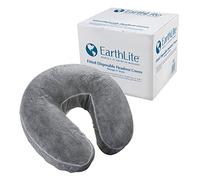 EarthLite Fitted Disposable Face Cradle Covers - Medical-Grade, Soft, Non-Sticking Massage Headrest Covers for Massage Tables & Massage Chairs (50 Count)