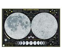 Earth's Moon, Tubed: Wall Maps Space (National Geographic Reference Map)