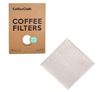 Earthtopia 3 Pack de Filtros De Café Reutilizables De Tela |100% Cáñamo | Bolsas De Filtro de Café Y Eco-Amigables | Filtros Permanentes (adecuado para Chemex FS-100)