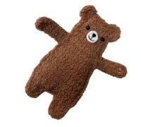 Earuds Animal Case, Cute Earbud Case Cover - Monedero con forma de animal hecho a mano, bolsa de papel de crochet, moldes de animales hechos a mano para estudiantes, Marrón, se beskrivning, Unisex