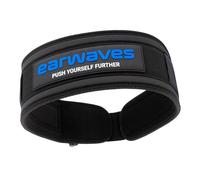Earwaves ® Atlas™ Belt I Cinturón Halterofilia Lumbar Levantamiento de Peso I Zona lumar Ancha I Velcro Largo I Hebilla Cierre Seguridad I Sentadillas, Peso Muerto I Espacio para Parches