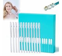 Earwax Removal Adhesive Swabs,24 Pcs Upgrade Sticky Ear Cleaning Stick,Reusable Ear Wax Removal Tools with Dust Cover Packaging,Cotonetes para Limpiar Oidos for Kids and Adults(S+L)