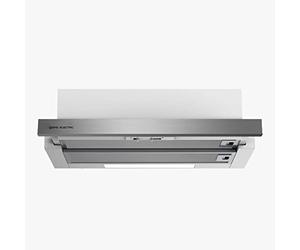 EAS ELECTRIC SMART TECHNOLOGY | EMRH60TX | Campana extractora | Campana telescópica | Anchura de 60 cm | Color Inox | Control Mecánico | 3 niveles | 2 motores | 2 filtros lavables | capacidad 350 m3/h