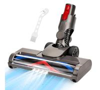 Eascor Cepillo Motorizado Compatible con Dyson V7 V8 V10 V11 V15, Cabezal de Cepillo Eléctrico Compatible para Dyson Aspiradoras, Recambio Cepillo Accesorios con 4 LED para Alfombras, Suelos, Parquet