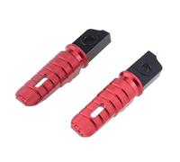 EASDTG Pedales Moto Compatible con Aprilia para RS125 para Tuono 125 para GPR 125 para GPR 150 para GPR 250 para APR 150 Reposapiés Delanteros Estribos De Reposapiés Pedal Soporte De Pie