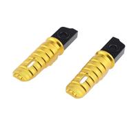 EASDTG Pedales Moto Compatible con Aprilia para RS125 para Tuono 125 para GPR 125 para GPR 150 para GPR 250 para APR 150 Reposapiés Delanteros Estribos De Reposapiés Pedal Soporte De Pie