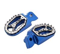 EASDTG Pedales Moto Compatible con CR125 para CR250 2002 2003 2004 2005 2006 2007 2008 para CRF150R 1 Par De Reposapiés Delanteros Traseros para Motocicleta