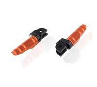 EASDTG Pedales Moto Compatible con Ducati para Monster 937 2021 2022 2023 2024 para Monster 795 2012 2013 2014 Reposapiés Delantero Izquierdo Y Derecho Estribos De Soporte Pedal