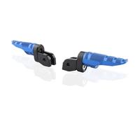 EASDTG Pedales Moto Compatible con Ducati para Monster 937 2021 2022 2023 2024 para Monster 795 2012 2013 2014 Reposapiés Delantero Izquierdo Y Derecho Estribos De Soporte Pedal