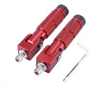 EASDTG Pedales Moto Compatible con Super para 73-ZX para 73-RX para 73-S2 para 73-Z1 Vehículo Eléctrico Reposapiés Trasero Izquierdo Y Derecho Pedales Estribos para Pedales