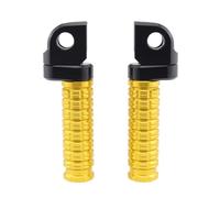 EASDTG Pedales Moto Compatible con Suzuki para SV650 para SV650X 1999-2021 para DL1000 2010-2021 para GW250 2014-2021 Reposapiés Delantero Izquierdo Derecho Estriberas Pedales