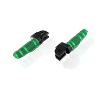 EASDTG Pedales Moto Compatible con Yamaha para Nvx155 para Aerox155 2016 2017 2018 2019 2020 2021 2022 2023 2024 Reposapiés Trasero Izquierdo Derecho Estribos De Reposapiés Pedal Trasero