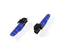 EASDTG Pedales Moto Compatible con Yamaha para Nvx155 para Aerox155 2016 2017 2018 2019 2020 2021 2022 2023 2024 Reposapiés Trasero Izquierdo Derecho Estribos De Reposapiés Pedal Trasero