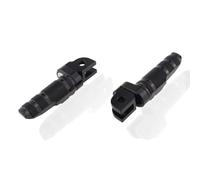 EASDTG Pedales Moto Compatible con Yamaha para Nvx155 para Aerox155 2016 2017 2018 2019 2020 2021 2022 2023 2024 Reposapiés Trasero Izquierdo Derecho Estribos De Reposapiés Pedal Trasero