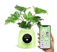 Easebloom Maceta AI, Gen1: tu compañero en el escritorio Una maceta inteligente para la hidroponía que soporta ChatGPT y Gemini LLM y se integra con Tuya Smart