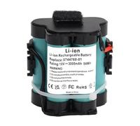 Easekent Batería 18V 3000mAh para Robot Cortacésped Gardena R38Li R40Li R45Li R50Li R70Li R80Li, Husqvarna Automower 105 305 308, Flymo 1200R, McCulloch Rob R600 R800 R1000, Reemplazo 5744768-01