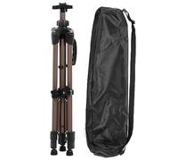 Easel Stand Aluminum Alloy Folding Tripod Lightweight Sturdy Adjustable Height Painting Display Stand for Artists Students Champagne Color 60 Inches Unfolded Size with Carry Bag