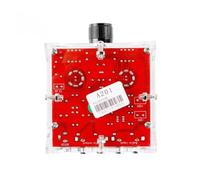 EaseSunny 6J1 Preamplificador de tubo, placa preamplificador de audio HIFI, búfer estéreo clase A, control de tono AC12V, kit de bricolaje rojo para reparación de amplificadores