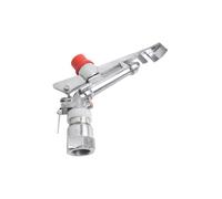 EaseSunny Aspersor de riego, aspersor de impacto, aspersor de agua de jardín, cabezal ajustable, alta presión, aleación de zinc, 3-4,5 kg, radio de 20-26 m, para césped, granja, agricultura