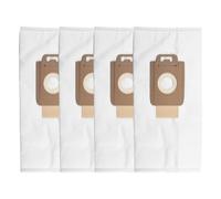 EaseSunny Bolsas de polvo y paquete de filtro para Nilfisk P10, P12, P20, P40, Eco, Jubileum & Power Series, reemplaza 128389187, 107407639, paquete de 4