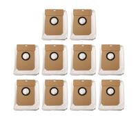 EaseSunny Bolsas reutilizables para aspiradora Cecotec Conga 11090, bolsas lavables para aspiradora, bolsas de repuesto ecológicas, alta capacidad, paquete de 4 o 10 unidades