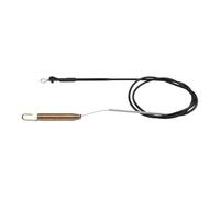 EaseSunny Cable de freno, pieza de cortacésped, cable de repuesto, para TimeMaster 76 cm, compatible con los modelos 20976 20978 21199 21200 21810 21811, metal negro