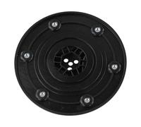 EaseSunny Disco de corte, hoja de repuesto para Bosch Indego 350, 400, S+500, pieza de cortacésped robótica polipropileno, color negro