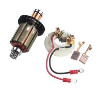 EaseSunny Escobilla de carbono, soporte para escobillas, piezas de repuesto para Makita DHP458 BHP458 DDF458 BDF458, compatible con modelo CB440, juego de 4 piezas