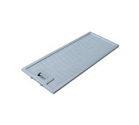 EaseSunny Filtro de aluminio para campana extractora Orbegozo de 204 x 490 mm, 5 capas, pieza de repuesto de ventilación de cocina fácil de instalar
