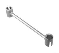 EaseSunny Herramienta de ajuste de bisagra de puerta, llave profesional de reparación de huecos, dobladora de acero para puertas de sala limpia, 8-25 mm (8-19 mm)