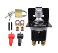EaseSunny Interruptor aislante de batería de 500 A, corte de desconexión resistente con placa de bloqueo, alimentación maestra de 12 V-36 V CC para coche, camión, RV, barco, tractor, dispositivo de