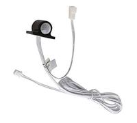 EaseSunny Interruptor automático de sensor de movimiento PIR de 12 V CC, controlador de inducción infrarrojo ajustable para tira de luz LED, retardo de 30 segundos, plástico y metal