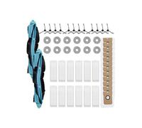 EaseSunny Kit de bolsas de tela para trapeador con filtro lateral principal para aspiradora robot Cecotec Conga 11090, 49 piezas de repuesto con rodillo, cepillos laterales, filtros y almohadillas