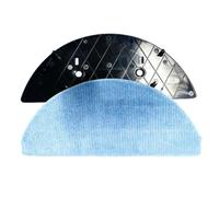 EaseSunny Kit de tablero y almohadilla de marco de tela compatible con robot aspirador y fregona ILIFE A30 y A30 Pro, piezas de repuesto de microfibra de plástico
