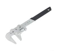 EaseSunny Llave de tubo ajustable de 12 pulgadas con agarre profesional de fontanero con liberación rápida para tuercas hexagonales y válvulas