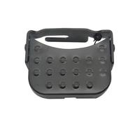 EaseSunny Pedales traseros plegables, reposapiés antideslizantes con resorte para bicicletas eléctricas, clavijas de plataforma de acero de alto manganeso grueso