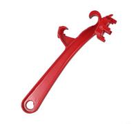 EaseSunny Removedor de tapa de tambor 3 en 1 para contenedores de 5 a 55 galones, abridor de estilo correa de goma multifunción para filtros de aceite y cubos de pintura, rojo (a)