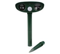 EaseSunny Repelente solar para gatos, repelente solar de animales, sensor de movimiento, control de plagas al aire libre, IP44, impermeable, disuasorio ultrasónico para jardín, granja, 1 paquete