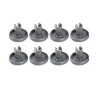 EaseSunny Ruedas para cesta inferior de lavavajillas, rodillos de repuesto para Electrolux AEG, parte 50286965004, corredores ABS de deslizamiento suave, fácil instalación, paquete de 8