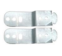 EaseSunny Soporte de montaje para lavavajillas, kit de clips laterales, pieza de repuesto de metal para Bosch 00619985, AP4538351, 00628371, 605007, paquete de 2