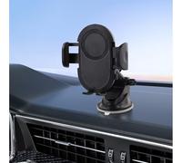 EaseSunny Soporte de teléfono para coche, con ventosa, giratorio de 360°, soporte para parabrisas con agarre fuerte para iPhone, Samsung GPS