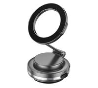 EaseSunny Soporte para teléfono de coche, soporte giratorio de 360 grados, fuerte succión, visión ajustable, diseño que ahorra espacio, aleación de zinc, para iPhone, Samsung Android, ajuste, color