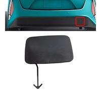 EaseSunny Tapa de gancho de remolque, cubierta de parachoques, trasera derecha, reemplazo directo, plástico, para Toyota Prius Prime 2017-2021, parte 52163-47060